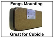 Fangs Partition Mounting Device Cubicle Fangs - Sign Fasteners