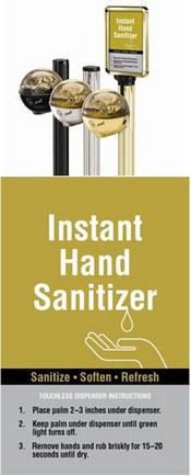 Hand Sanitizer Sign Graphics