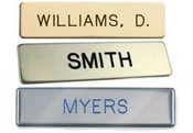 Metal Name Tags (Style D)
