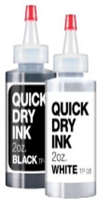 Shiny QD, Quick Dry Stamp Ink, 2oz Bottle