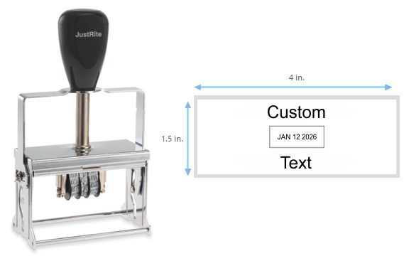 Justrite 54 FB Self-Inking Dater
Self Inking 54FB Dater